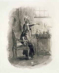 Mevrouw Betsy Trotwood, uit 