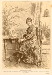 De Favoriete Dochter door Frederick Barnard