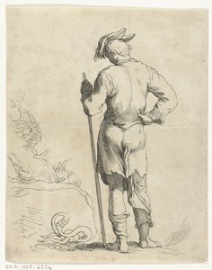 Staande man door Frederick Bloemaert
