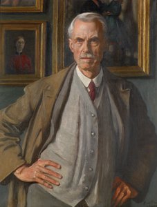 Portret van de kunstenaar door Frederick Brown