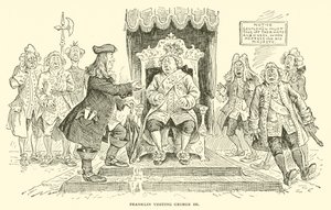 Franklin bezoekt George III