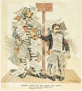 Schijnende lichten van de Grand Old Party door Frederick Burr Opper