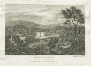 Colton -Bellamore Huis: staalgravure, nd [ca. 1830] door Frederick Calvert