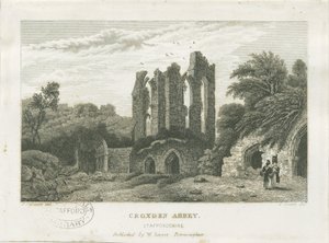 Croxden Abbey door Frederick Calvert