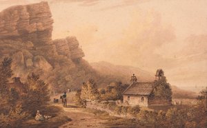 Undercliff, Isle of Wight door Frederick Calvert