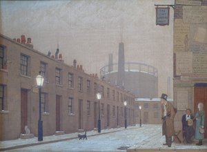 Het Lied van het Kind door Frederick Cayley Robinson