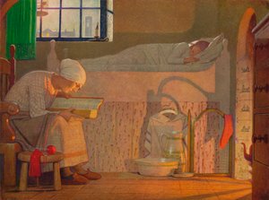 Het Woord, ca. 1922 door Frederick Cayley Robinson