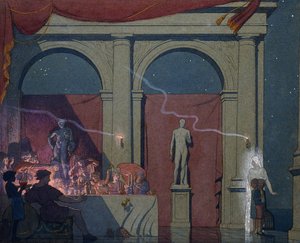 Tyltyl draait de diamant in het Paleis van Luxe, 1911