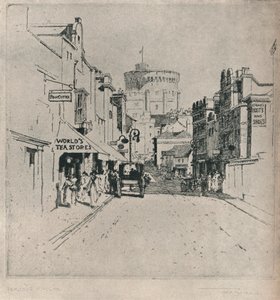 Peascod Street, Windsor door Frederick Charles Richards