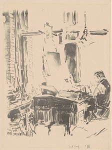 De lithograaf, 1918