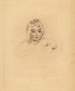 Portret van Mary Isabella Bloxam, nicht van Sir Thomas Lawrence