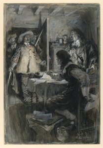Arrestatie van Majoor Wildman door Frederick Coffay Yohn