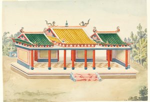 Chinoiserie paviljoen door Frederick Crace