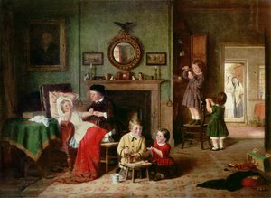 Doktertje Spelen door Frederick Daniel Hardy