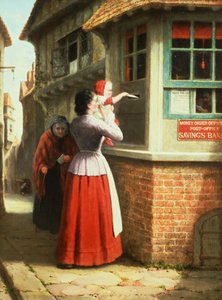 Een Brief Posten door Frederick Daniel Hardy