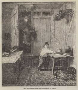 De dieven betrapt door Frederick Daniel Hardy