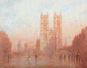 Westminster Abbey door Frederick E.J. Goff