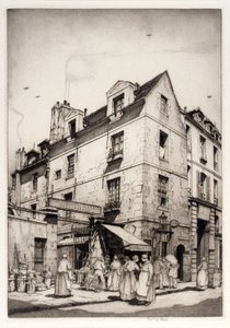 Kleine Franse Markt door Frederick G. Hall