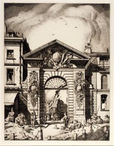 Rouen, Porte de Guillaume door Frederick G. Hall