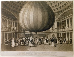 Interieur van het Pantheon, Oxford Street, Londen, 1785 door Frederick George Byron