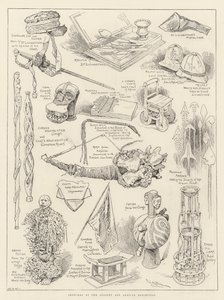 Schetsen bij de Stanley en Afrikaanse tentoonstelling