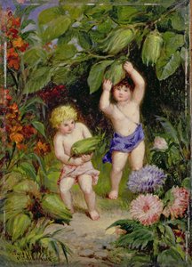 De Vier Seizoenen: Herfst door Frederick Gerald Kinnaird