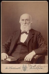 Portret van William Bower Taylor 1821-1895, april 1893 door Frederick Gutekunst