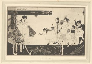 [Aubrey Beardsley: Verjaardag van Madame Sagalle]. door Frederick H. Evans