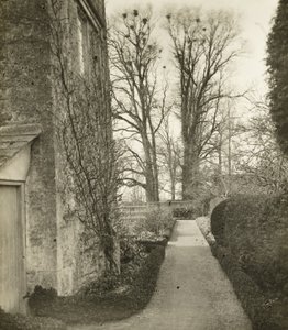 Kelmscott Manor: In de tuin door Frederick H. Evans