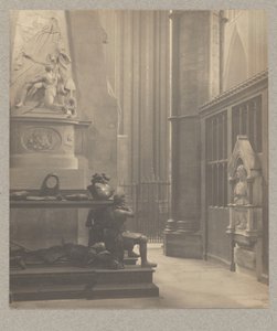 [Westminster Abbey: North Transept East Aisle, Graf van De Vere en Franklin]. door Frederick H. Evans