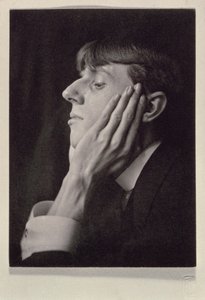 Portret van Aubrey Beardsley (1872-98) door Frederick Evans (1853-1943) door Frederick Henry Evans
