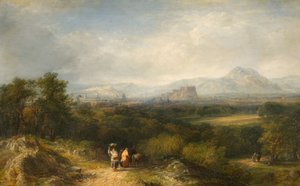Edinburgh vanaf Corstorphine door Frederick Henry Henshaw