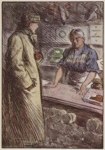 Illustratie voor They door Rudyard Kipling door Frederick Henry Townsend