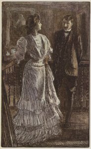 Illustratie voor They door Rudyard Kipling door Frederick Henry Townsend