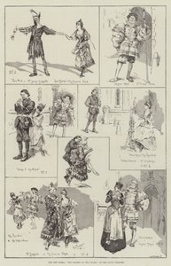 De Nieuwe Opera, The Yeomen of the Guard, in het Savoy Theatre door Frederick Henry Townsend
