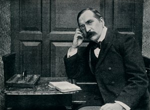 Portret van wijlen Mr. Gleeson White, ca. 1898 door Frederick Hollyer