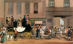 De Blenheim, vertrekkend van het Star Hotel, Oxford