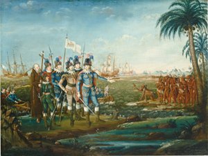 Eerste Landing van Christoffel Columbus