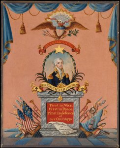 De Amerikaanse ster George Washington, ca. 1803