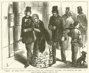 Illustratie voor David Copperfield door Frederick L. Bernard