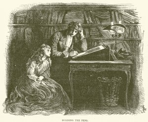 Illustratie voor David Copperfield door Frederick L. Bernard