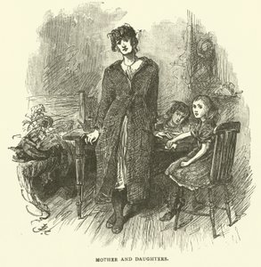 Moeder en dochters door Frederick L. Bernard