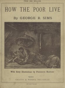 Titelpagina van Hoe De Armen Leven door George R Sims
