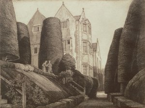 Owlpen Manor, 1931 door Frederick Landseer Maur Griggs