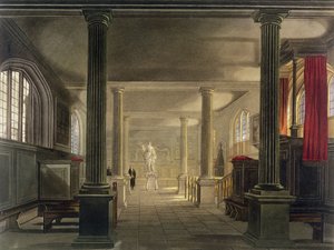 Interieur van de rechtenfaculteit, Cambridge, uit 