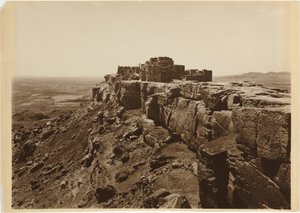 Acoma Pueblo,ca. 1900 (foto) door Frederick Monsen