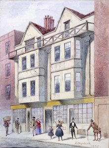 Fleet Street, Londen door Frederick Napoleon Shepherd