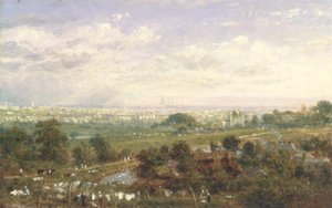 Londen vanaf Islington Hill, c.1820-30