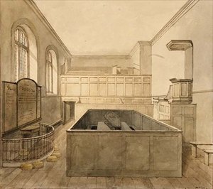 De kapel, Newgate-gevangenis