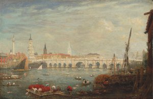 Het Monument en de London Bridge